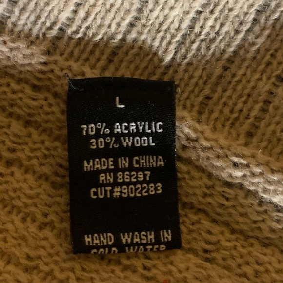 BCBGMAXAZRIA Long Wool Blend Waterfall Open Knit Cardigan - Picture 3 of 7